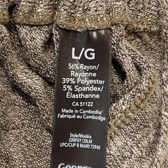 George Heathered Gray Rouched Sides Maternity Top - Picture 11 of 13